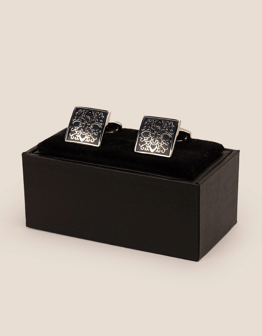Lyon Cufflinks Silver