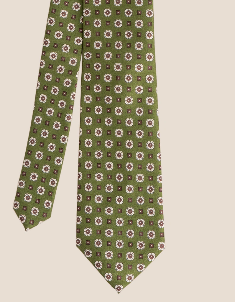 Finn Tie Green/Brown