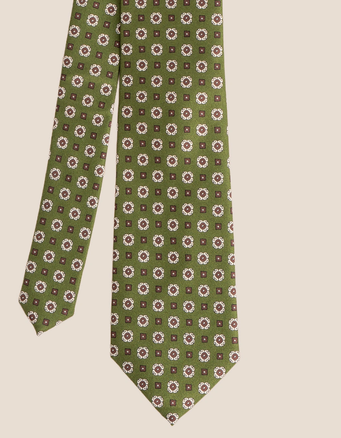 Finn Tie Green/Brown