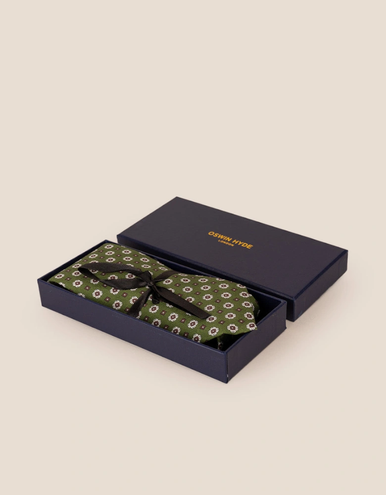 Finn Tie Green/Brown