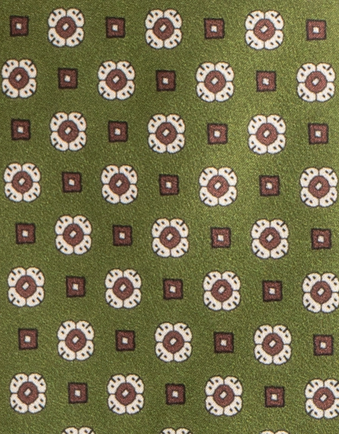 Finn Tie Green/Brown
