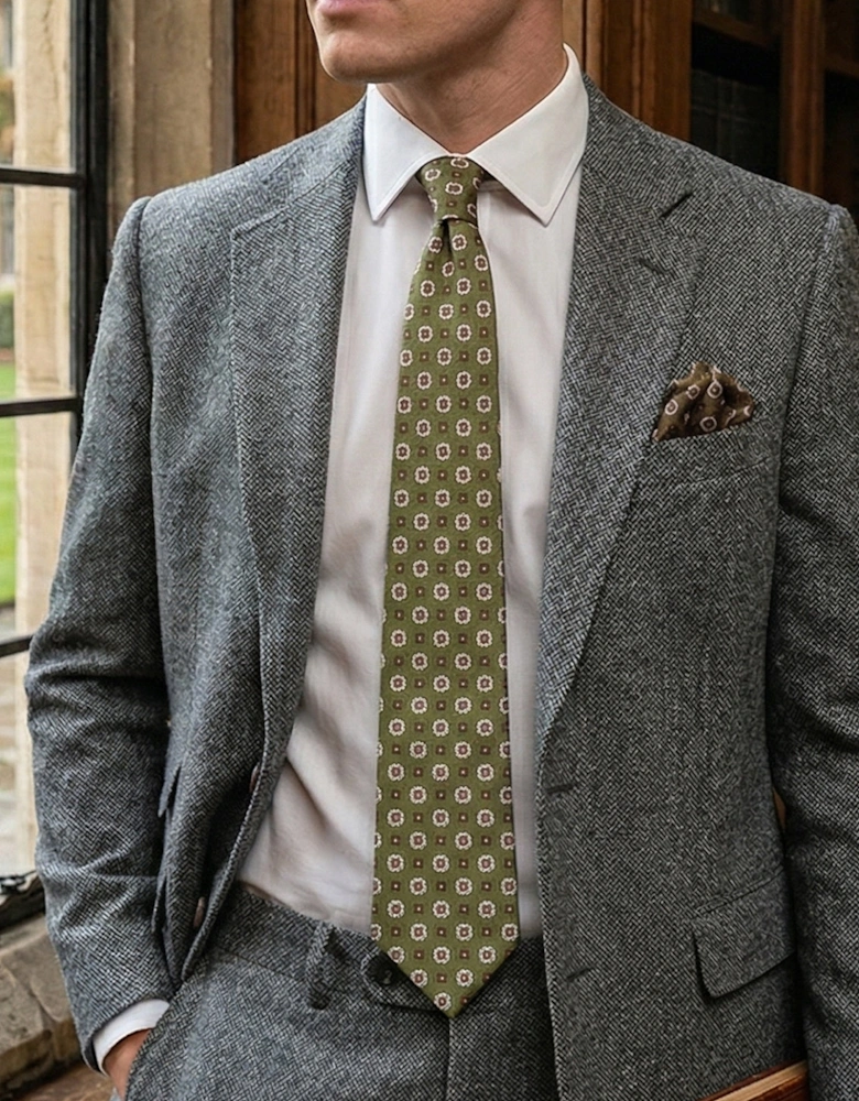Finn Tie Green/Brown