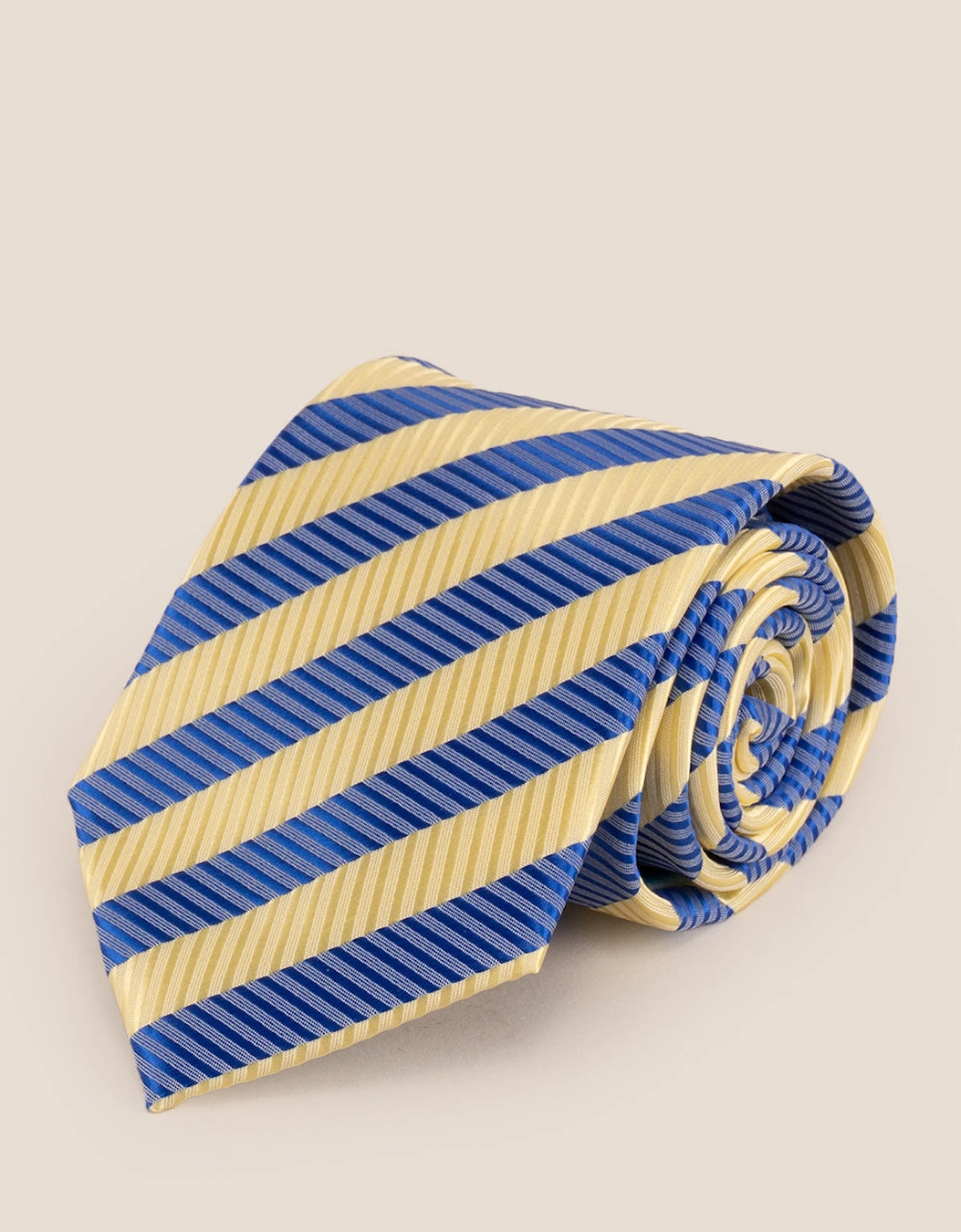 Vintage Stripe Tie Navy Cream