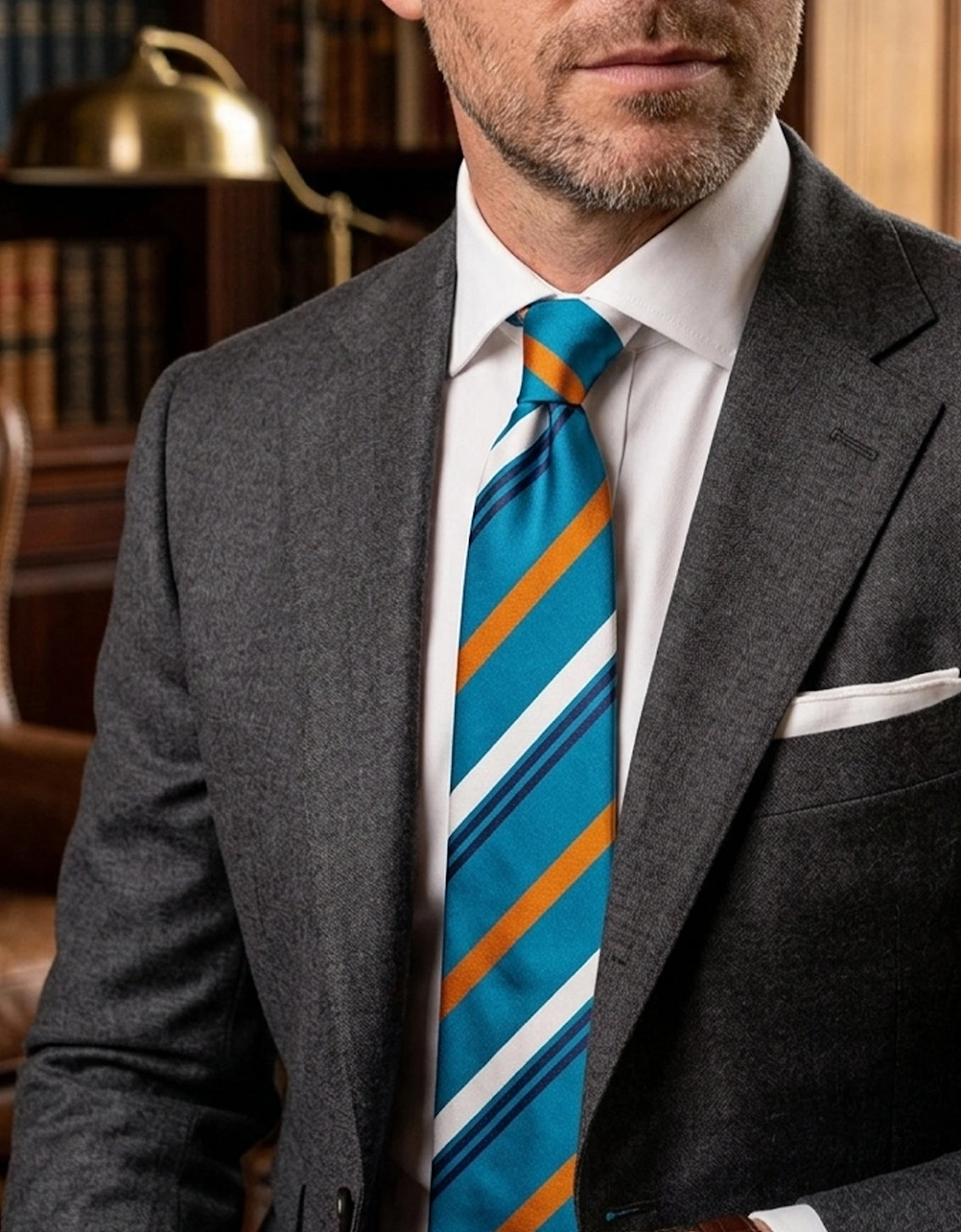 Evan Teal Tie