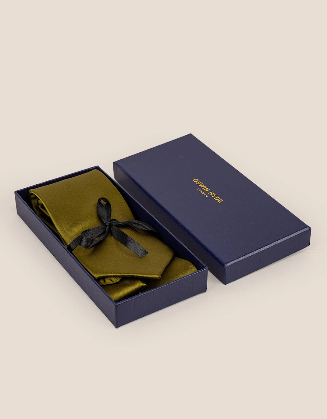 Sleek Tie Olive