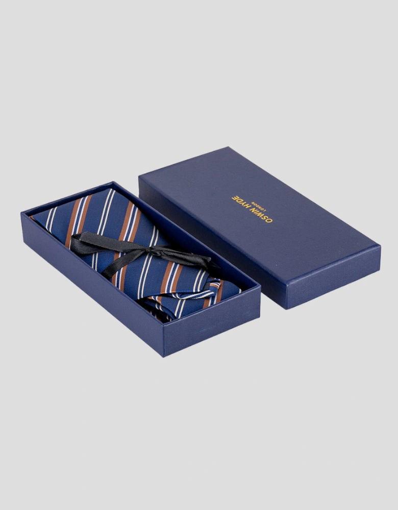 Caleb Navy Tie