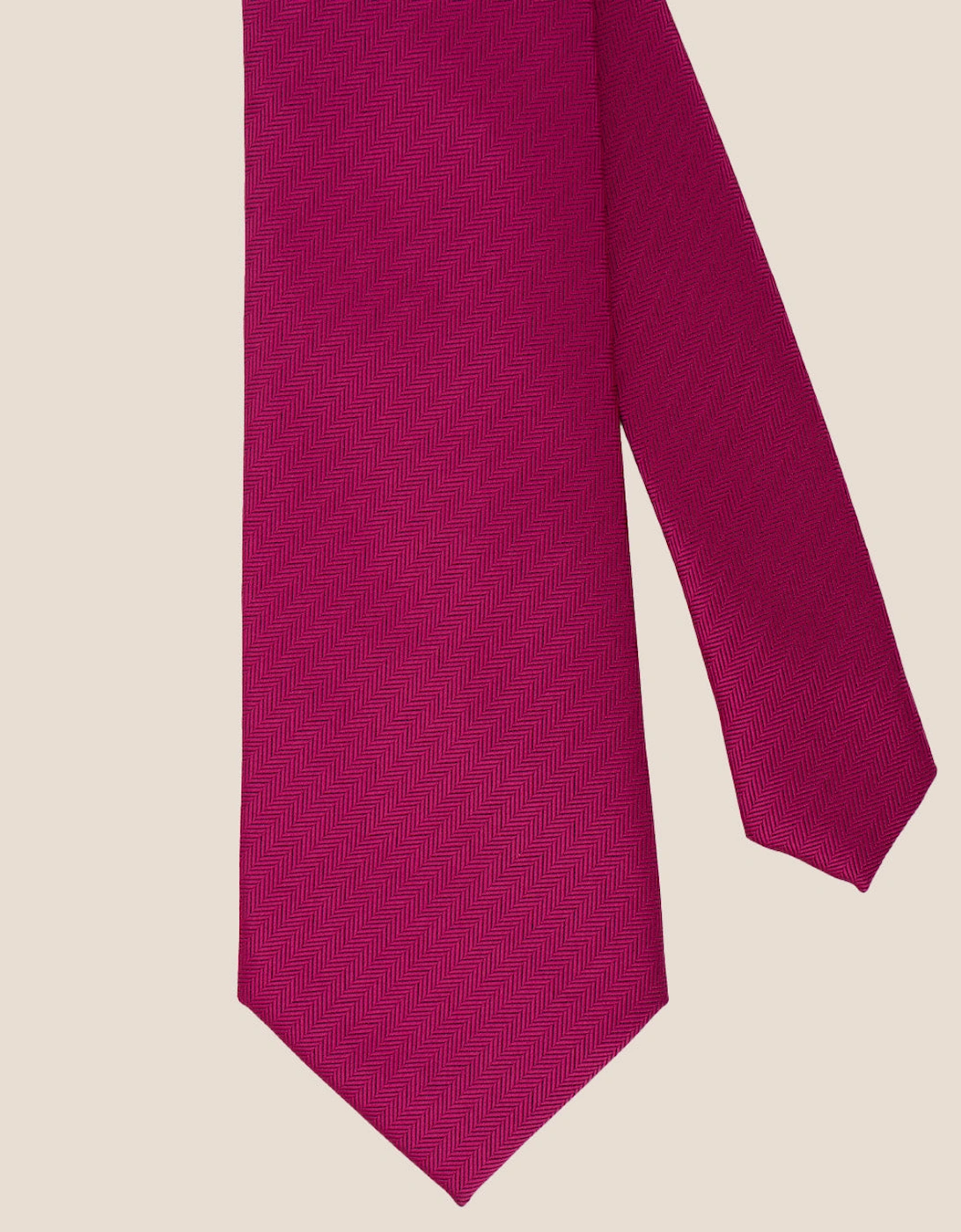 Hot Pink Self Stripe Tie