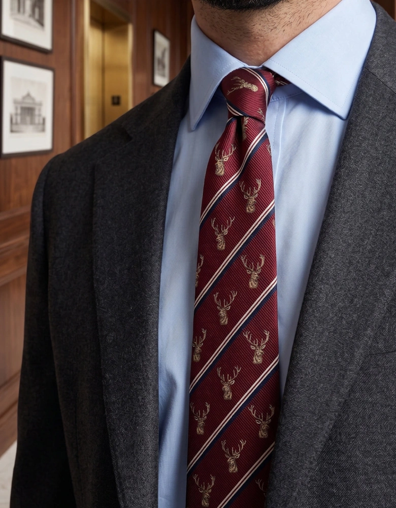 Antler Red Tie