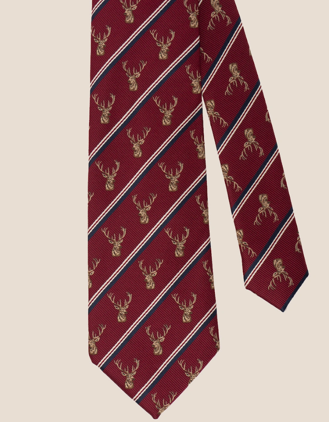 Antler Red Tie