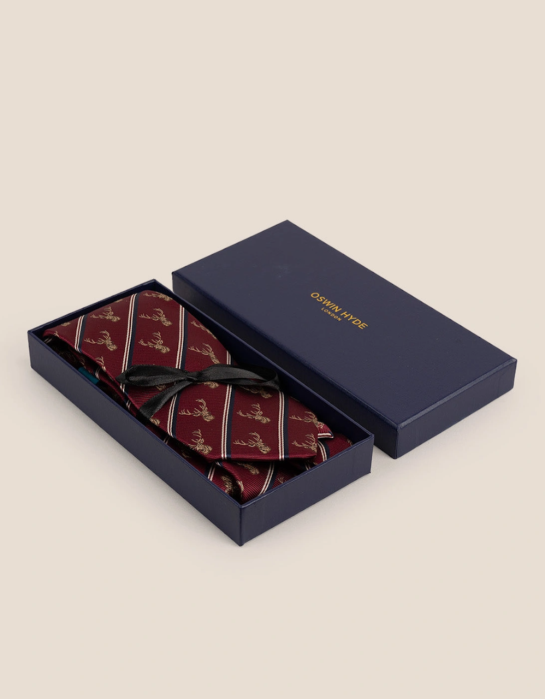 Antler Red Tie