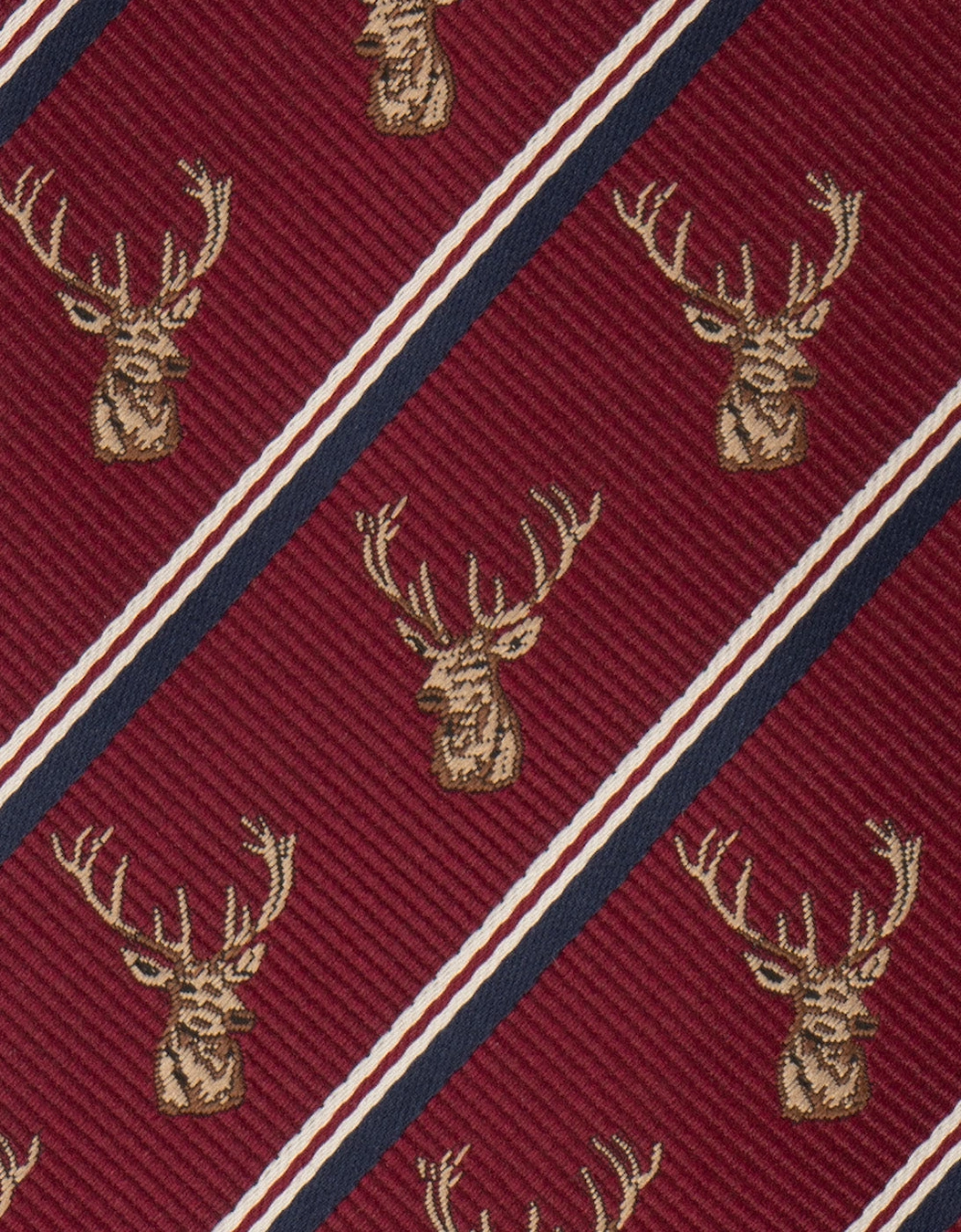Antler Red Tie