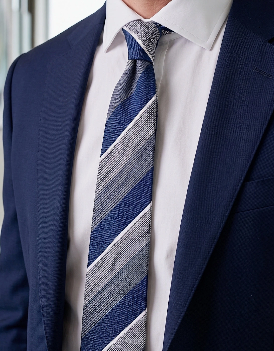 Percy Navy Tie