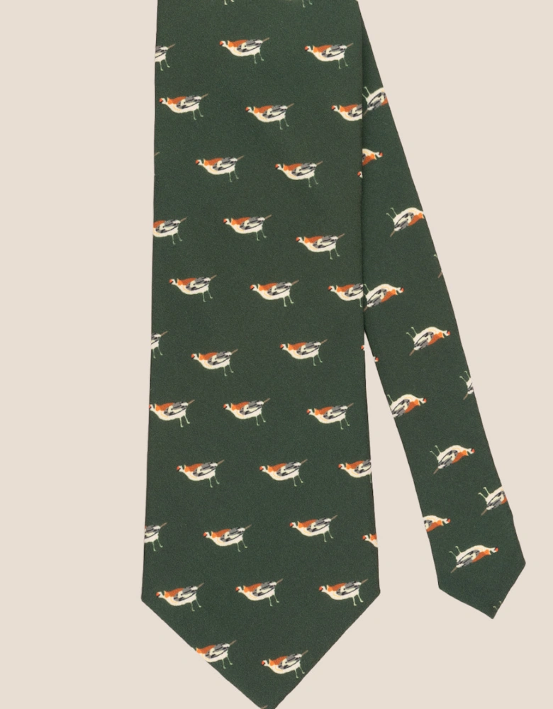 Flutter Green Tie