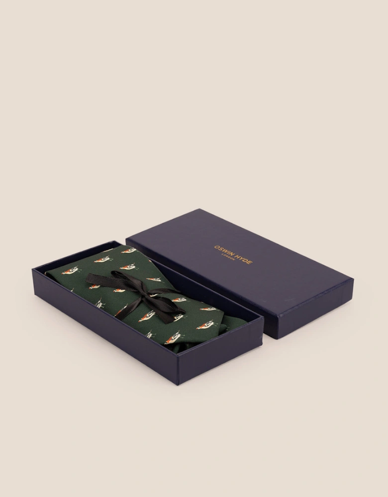 Flutter Green Tie