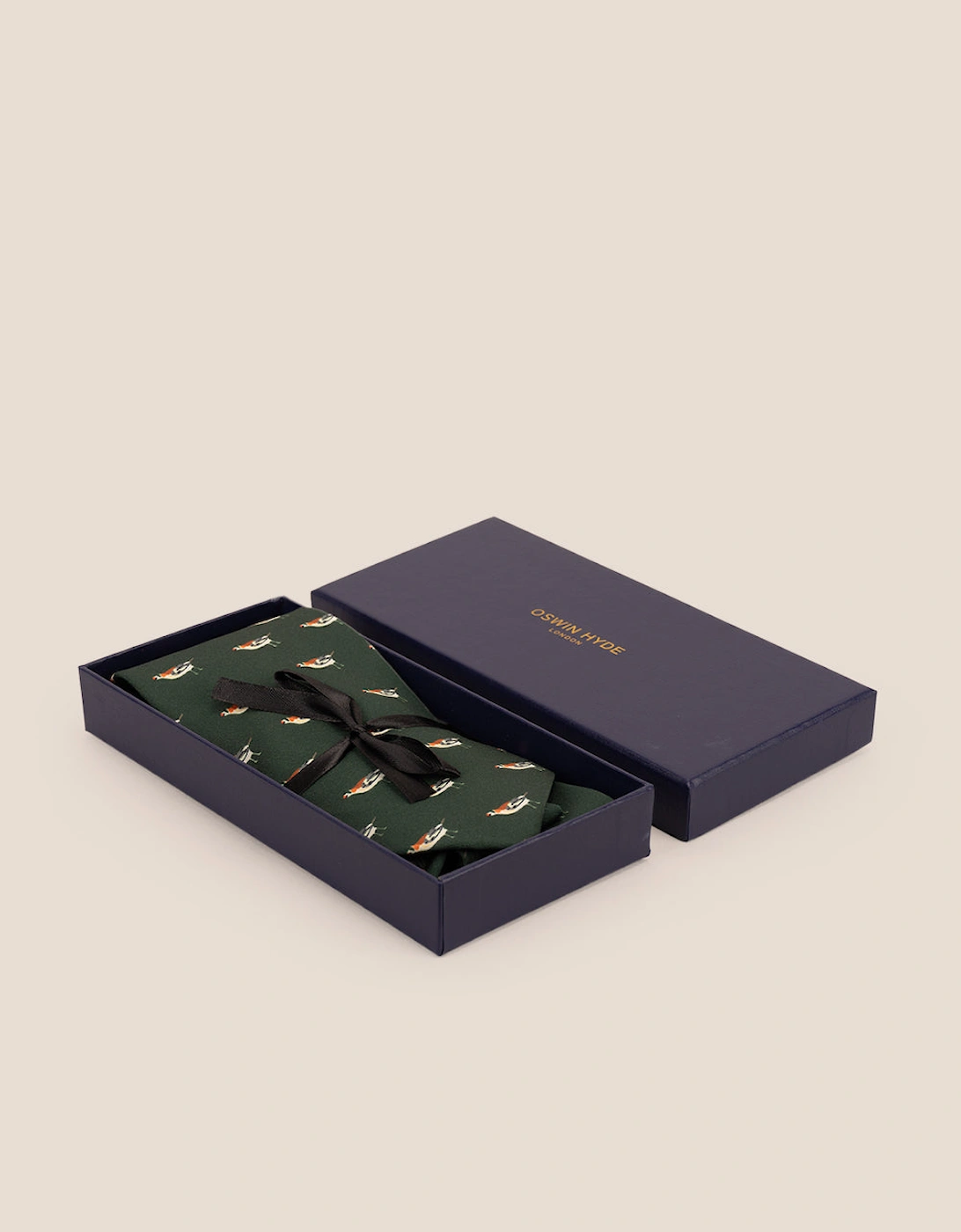 Flutter Green Tie
