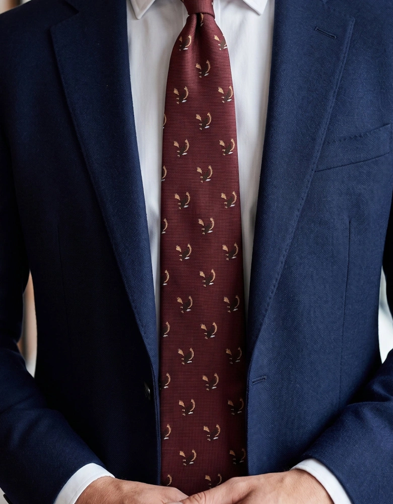 Eagle Red Tie