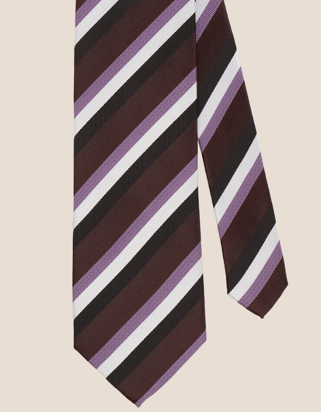 Classic Multi Stripe Bordo
