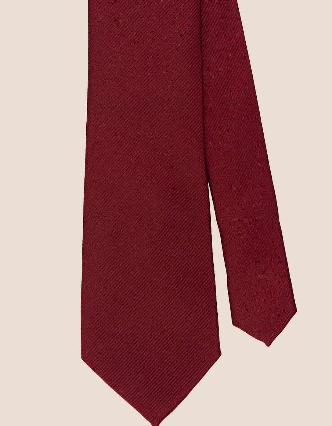 Bordo Ribbed Tie