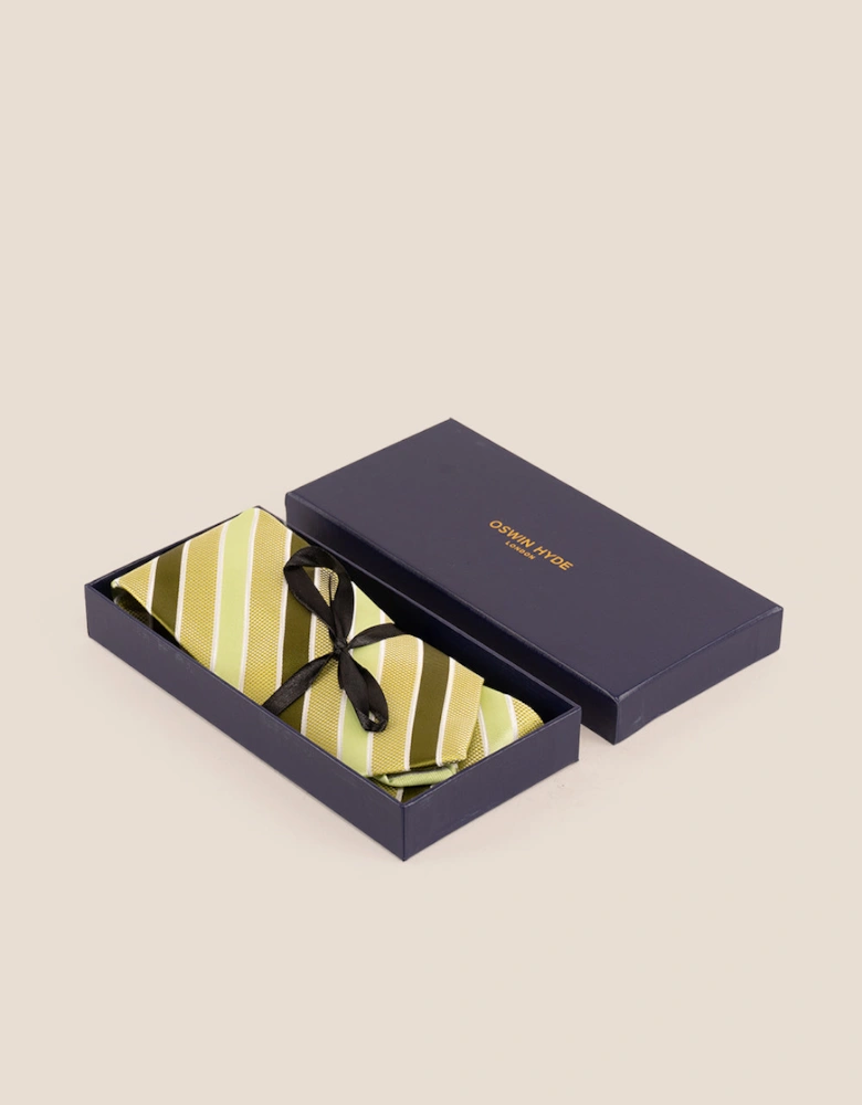 Classic Stripe Mint Olive