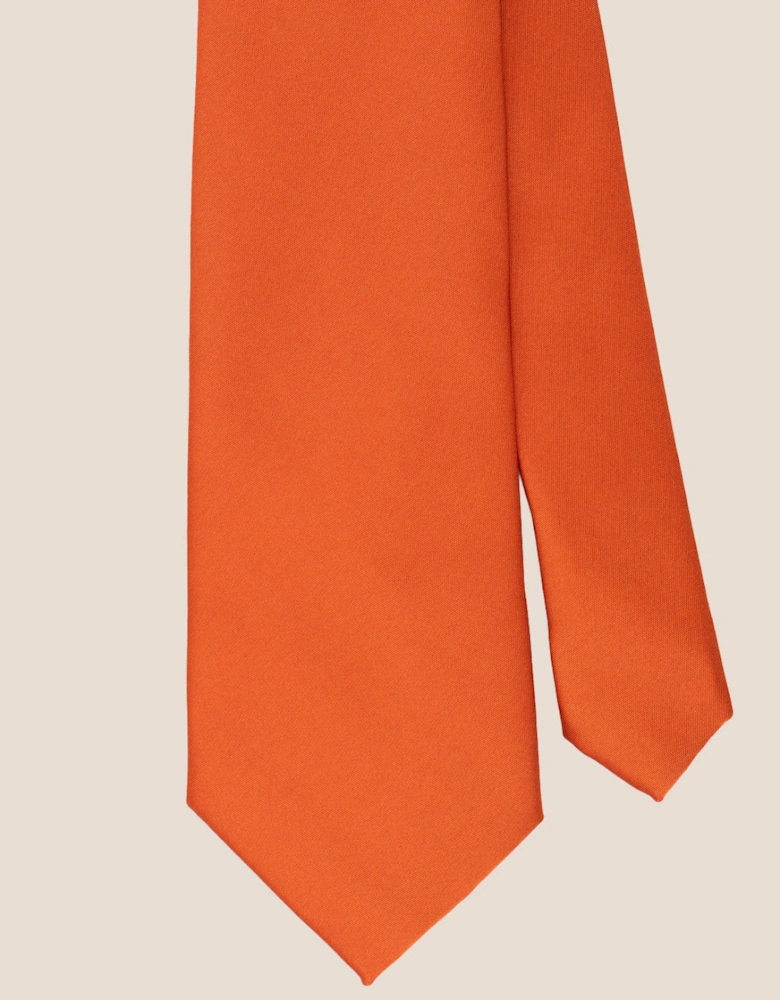 Sleek Orange Tie