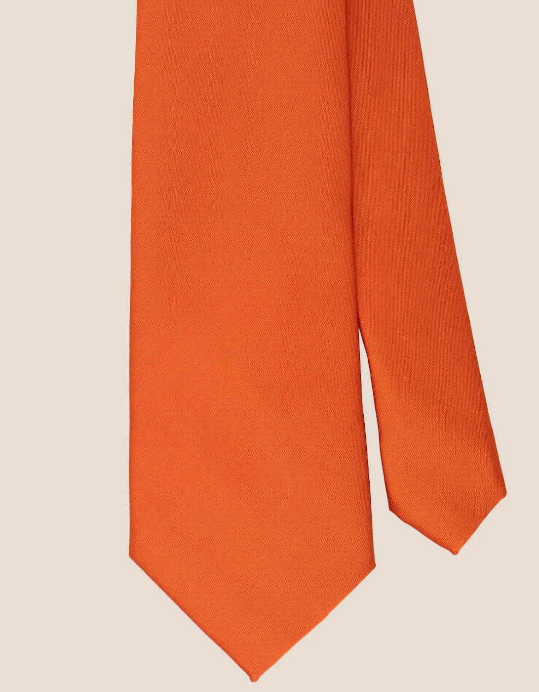 Sleek Orange Tie