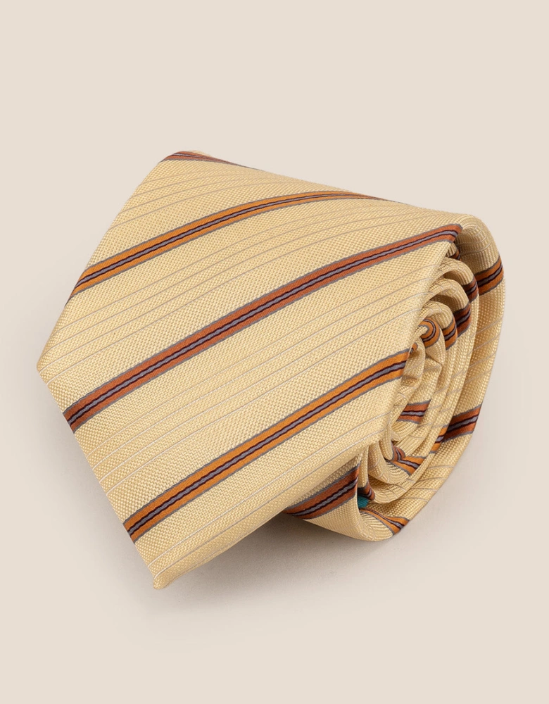 Classic Stripe Cream Brown