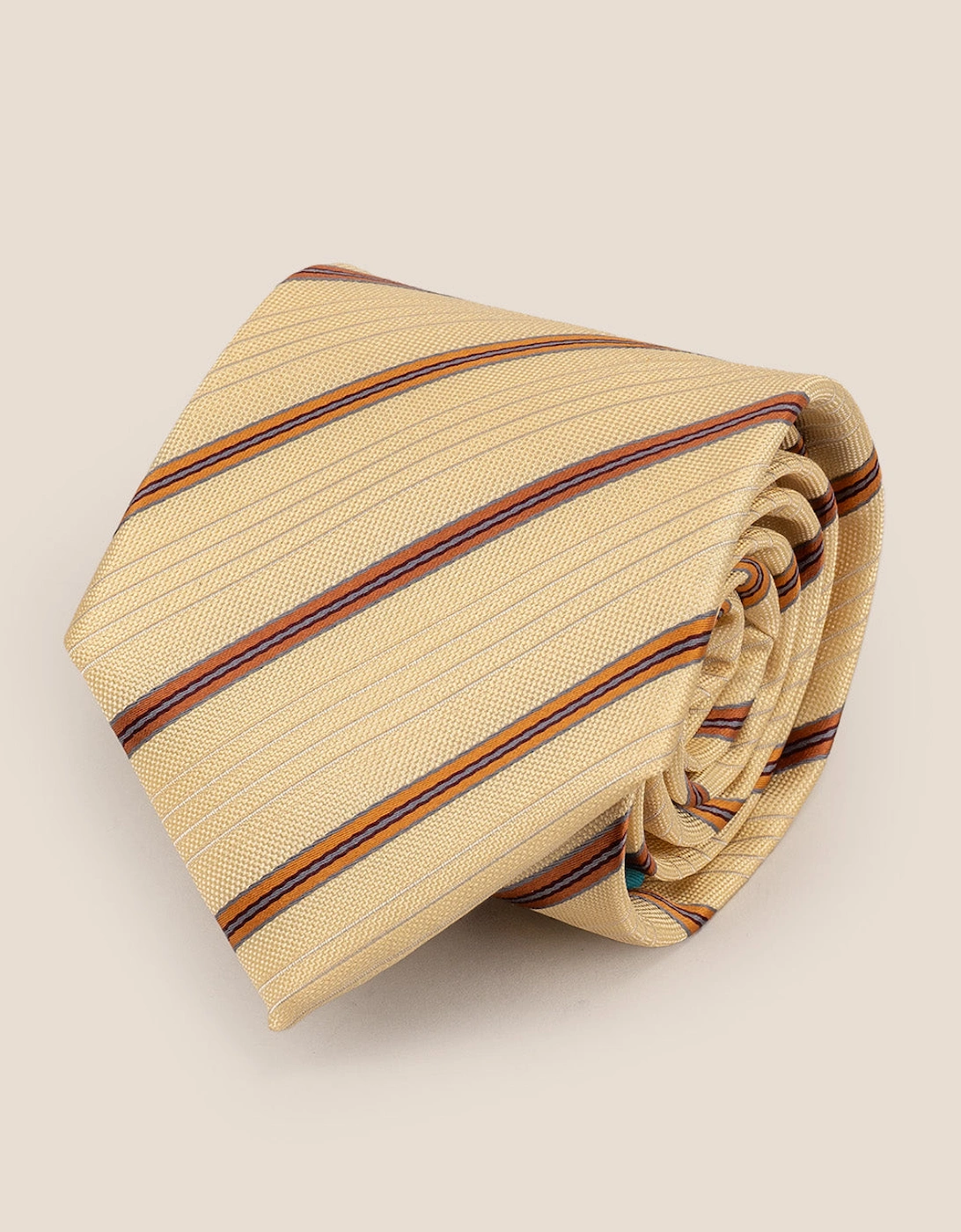 Classic Stripe Cream Brown, 6 of 5
