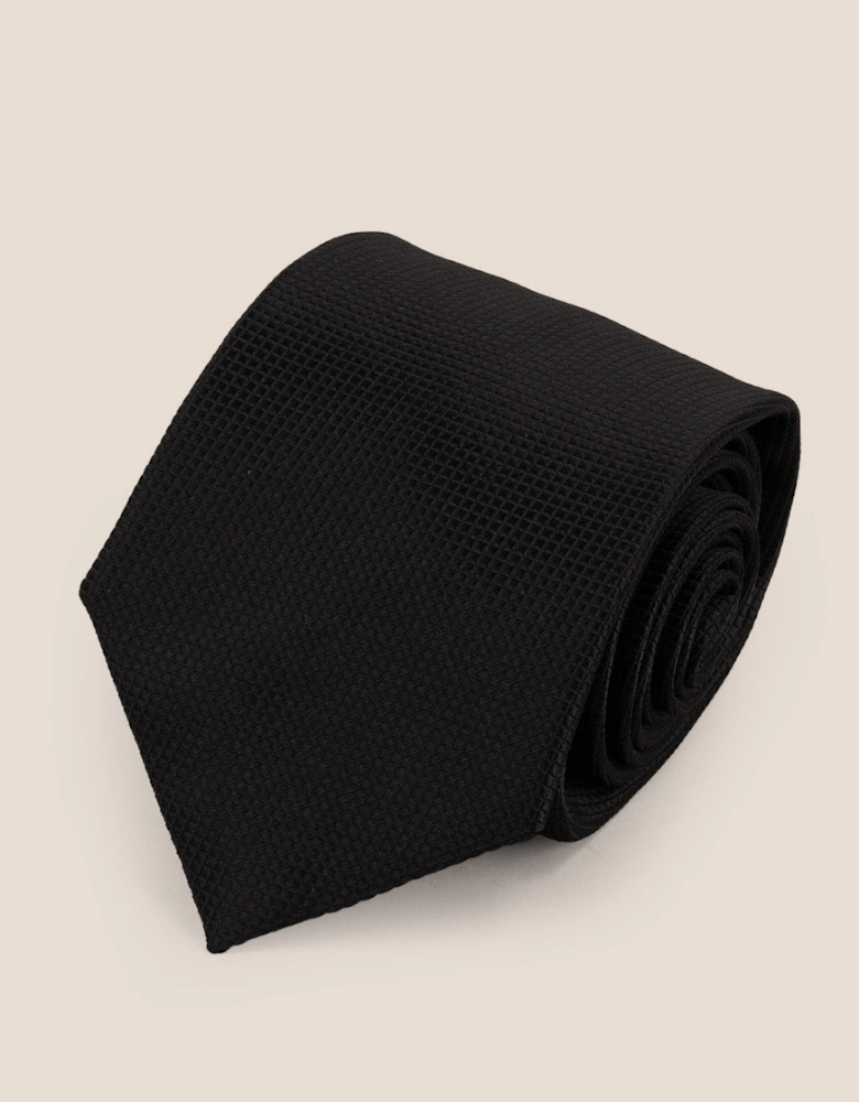Black Texture Tie