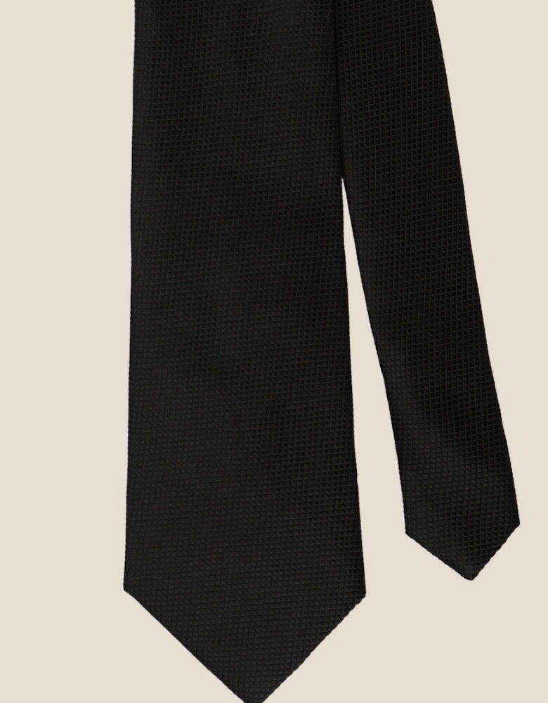 Black Texture Tie