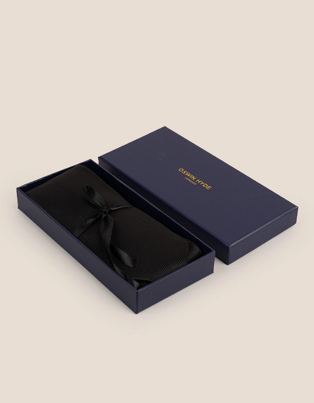 Black Texture Tie