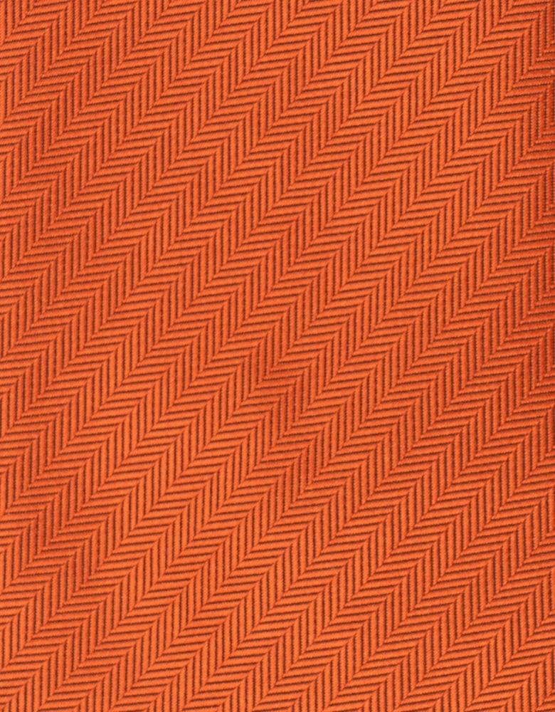 Orange Self Stripe Tie