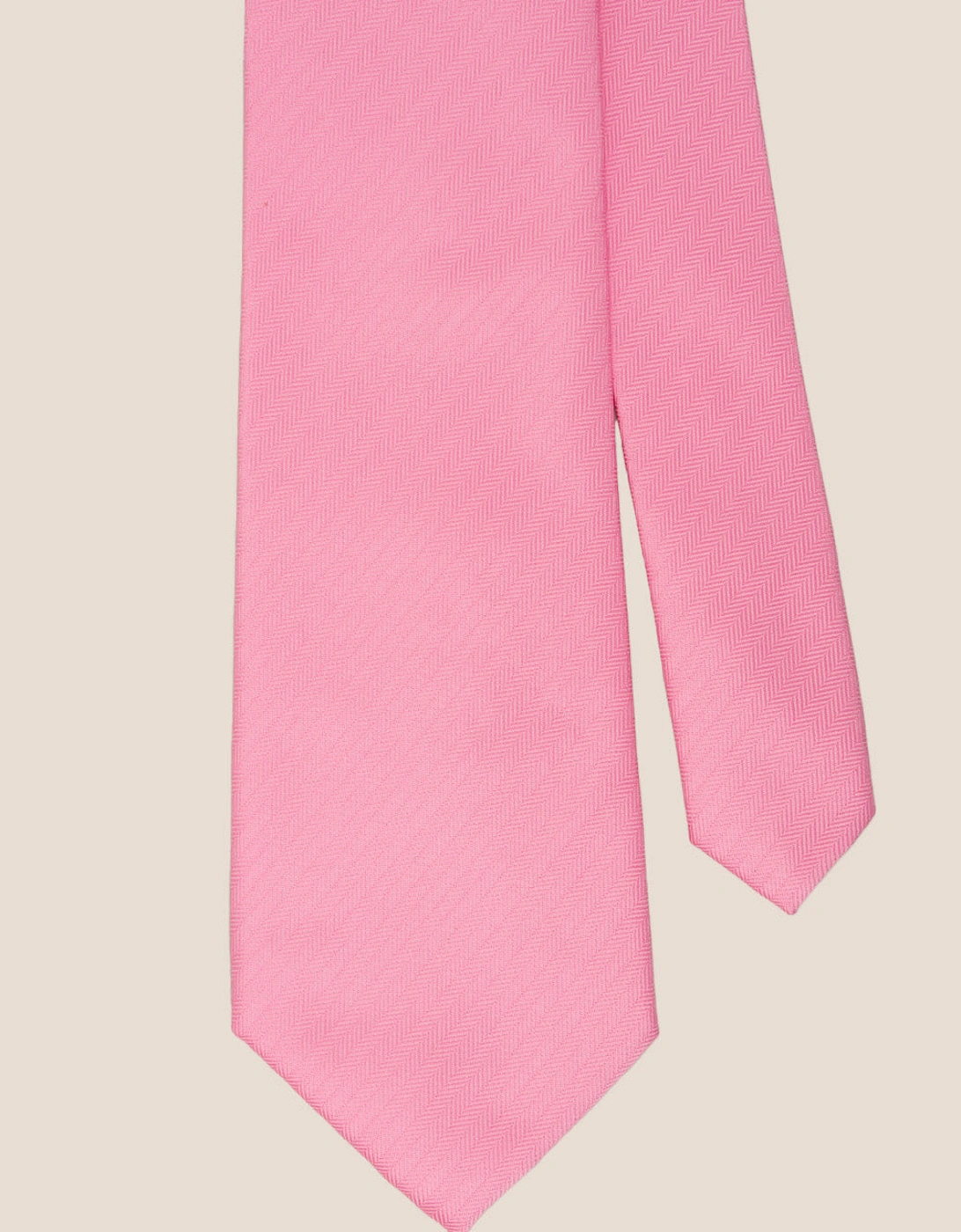 Pink Self Stripe Tie