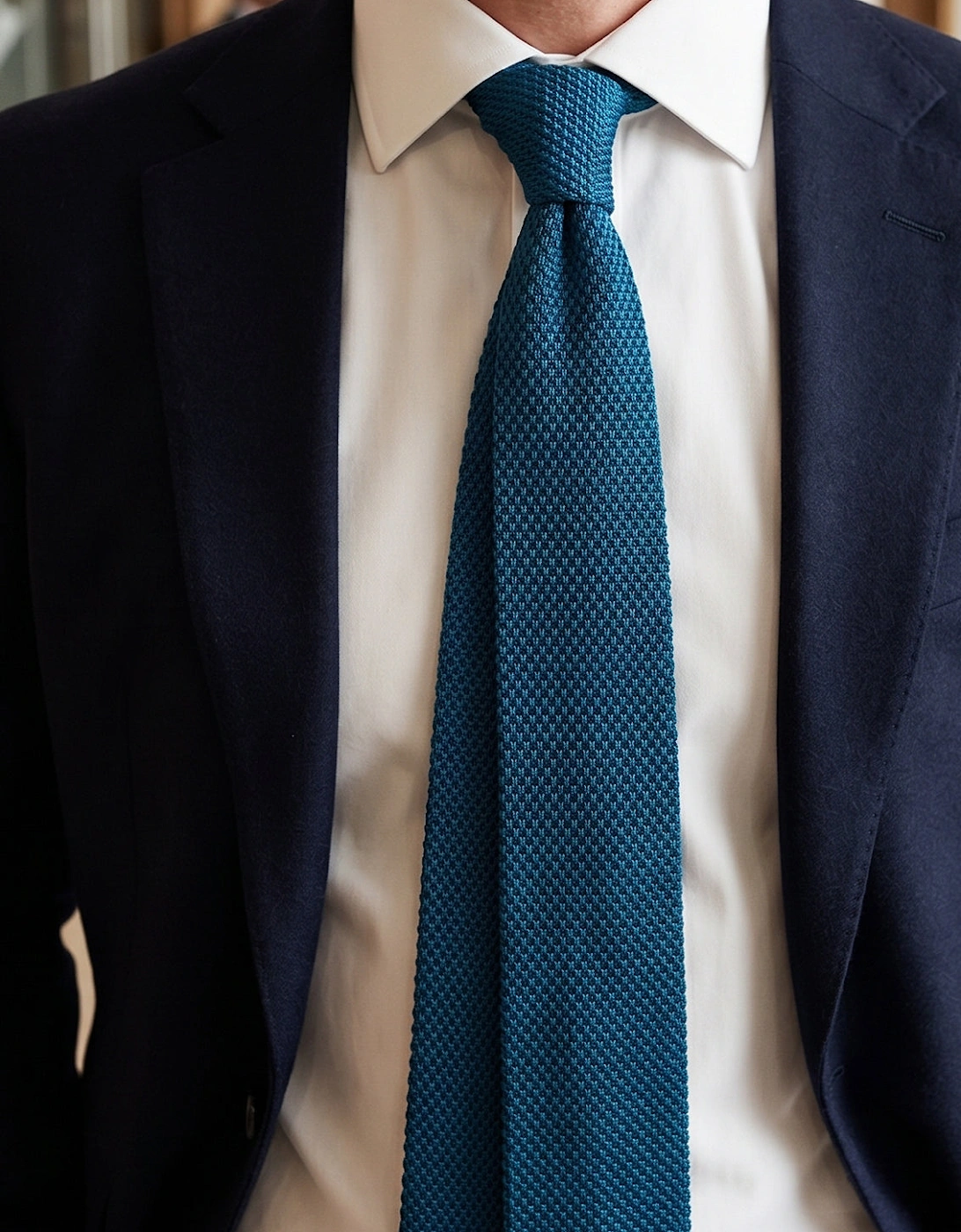 Ash Teal Tie