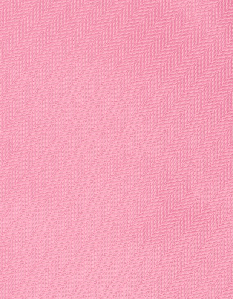 Pink Self Stripe Tie
