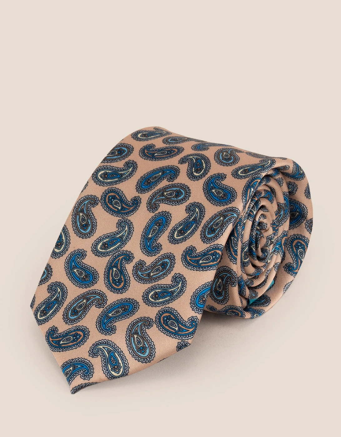 Paisley Champagne Tie