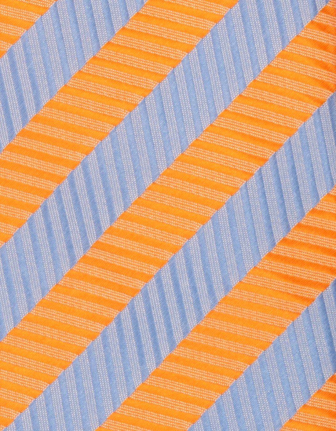Vintage Stripe Orange Blue Tie
