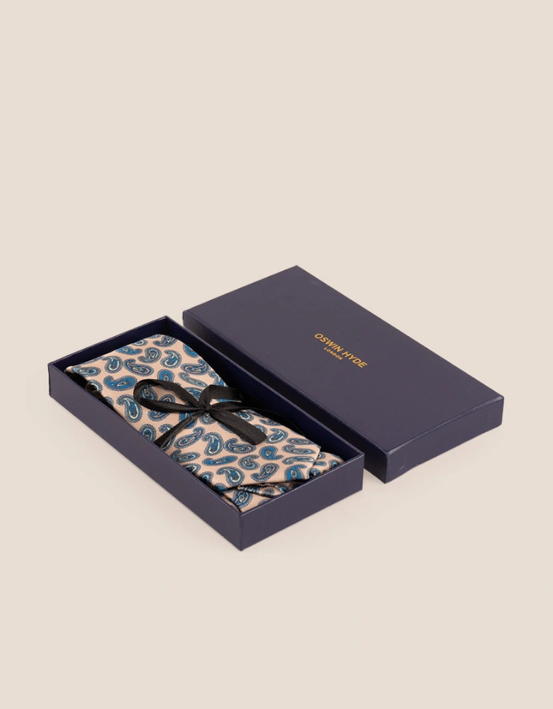 Paisley Champagne Tie