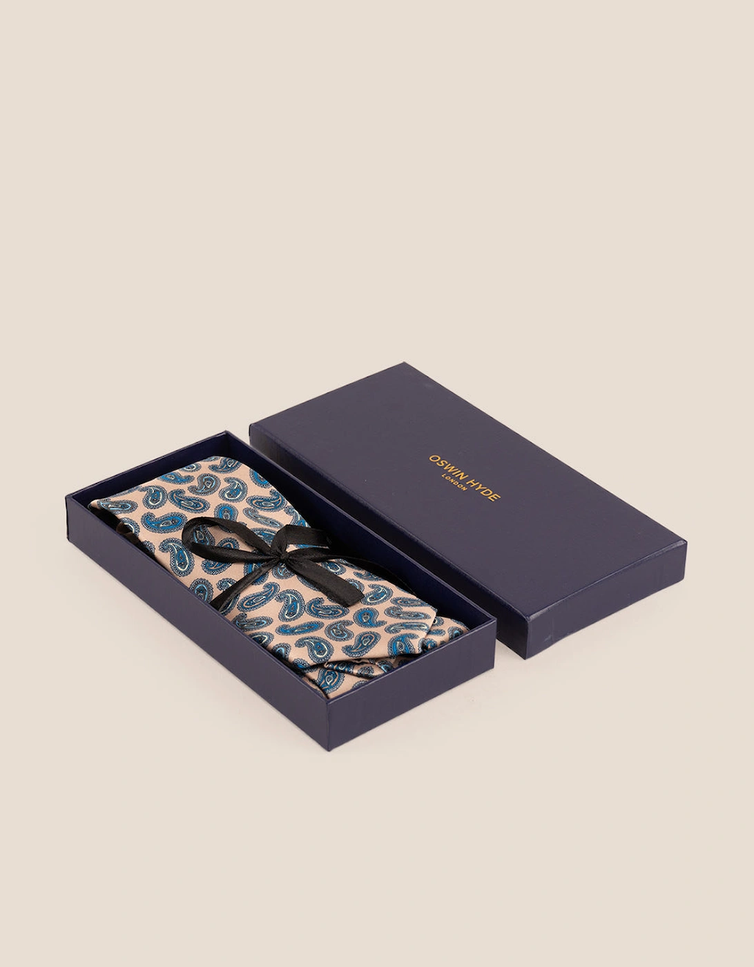 Paisley Champagne Tie