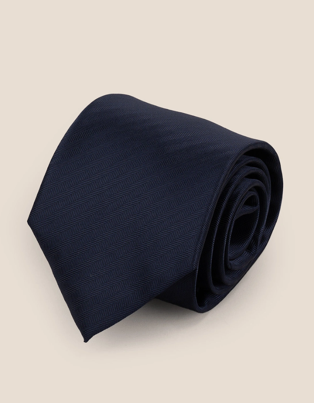 Self Stripe Marine Tie