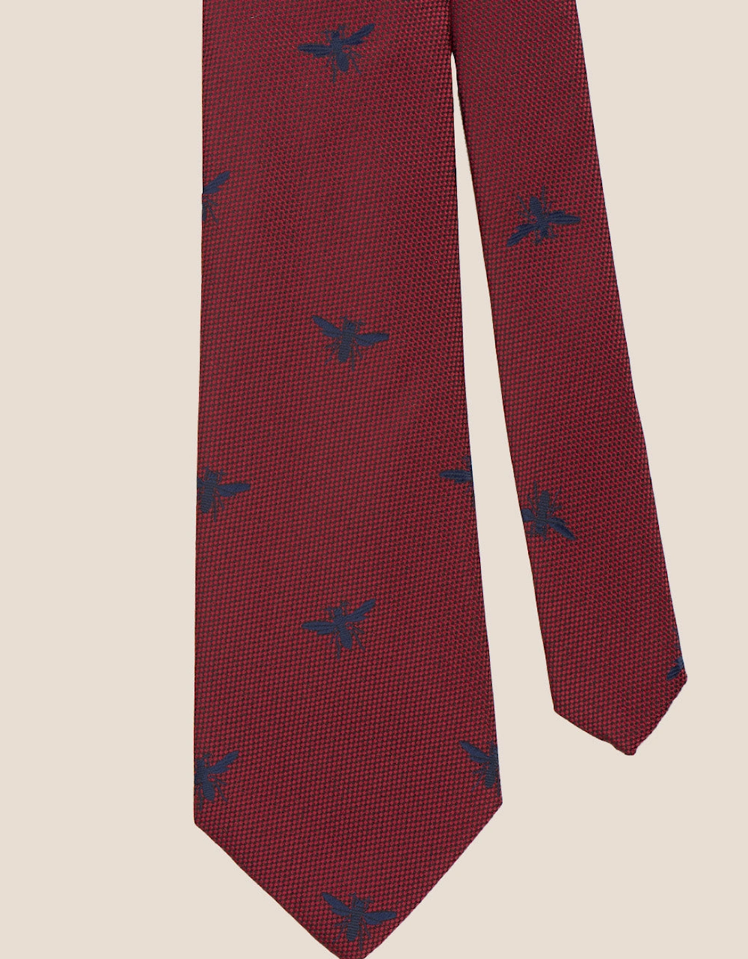 Dragonfly Red Tie