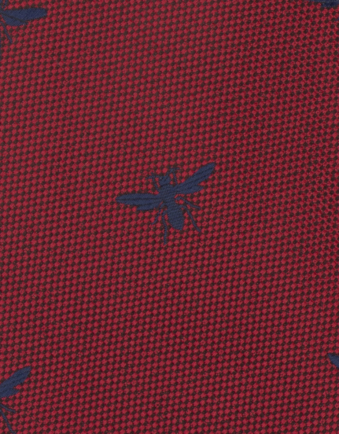 Dragonfly Red Tie