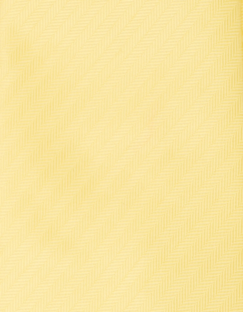 Yellow Self Stripe Tie