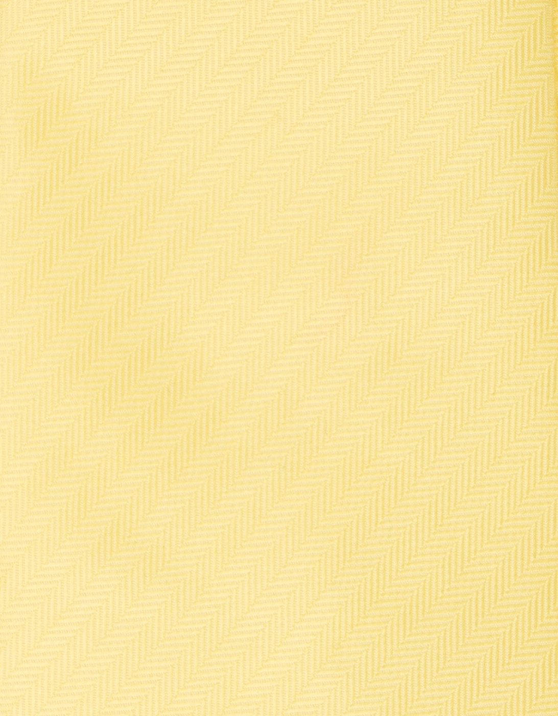 Yellow Self Stripe Tie
