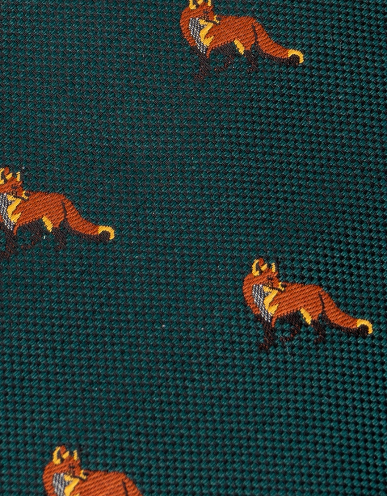 Fox Green Tie