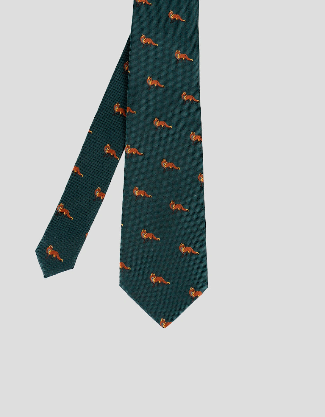 Fox Green Tie