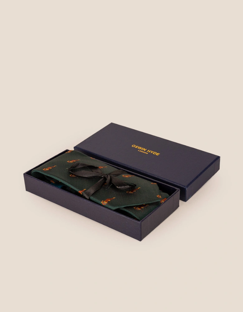 Fox Green Tie