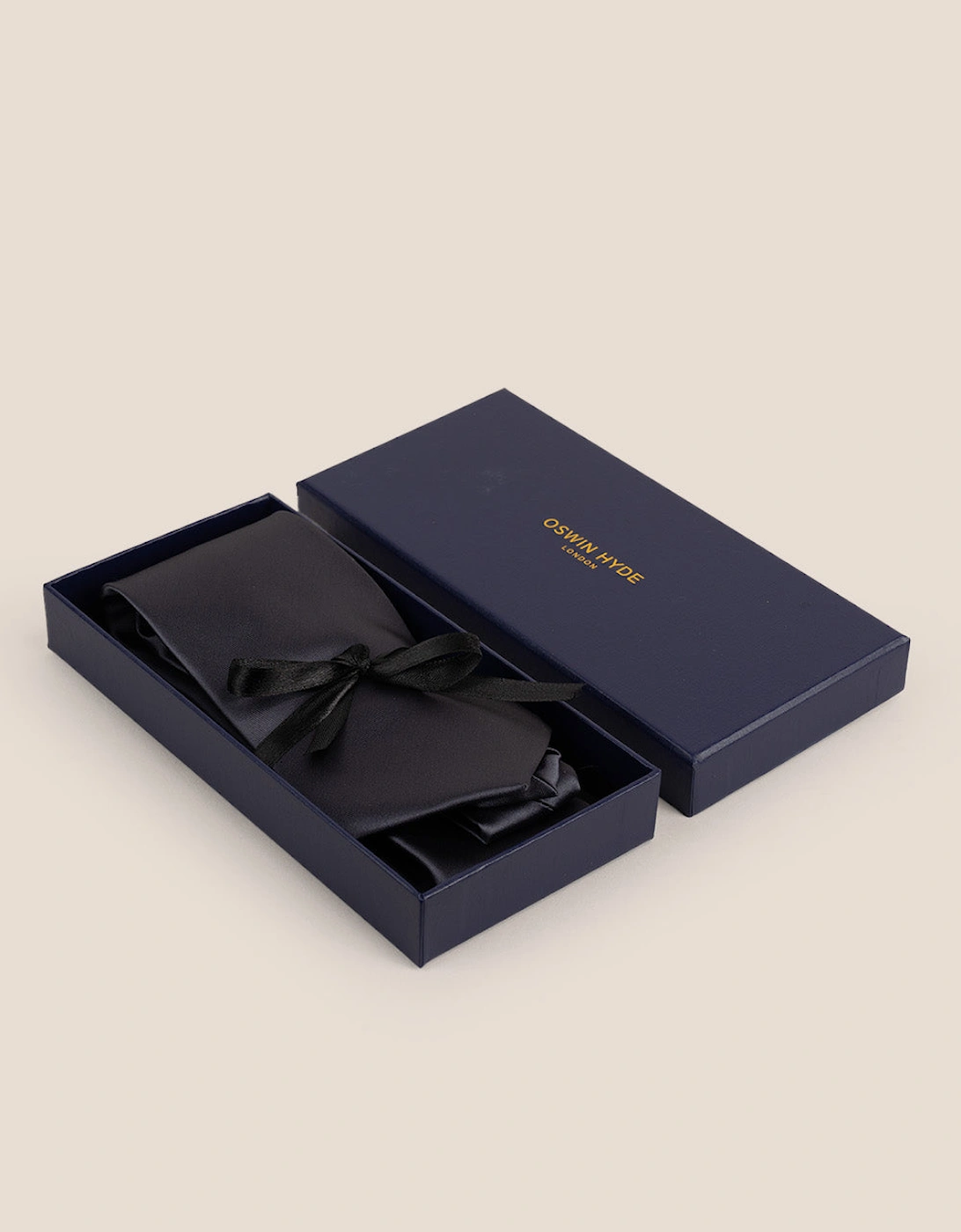 Sleek Indigo Tie