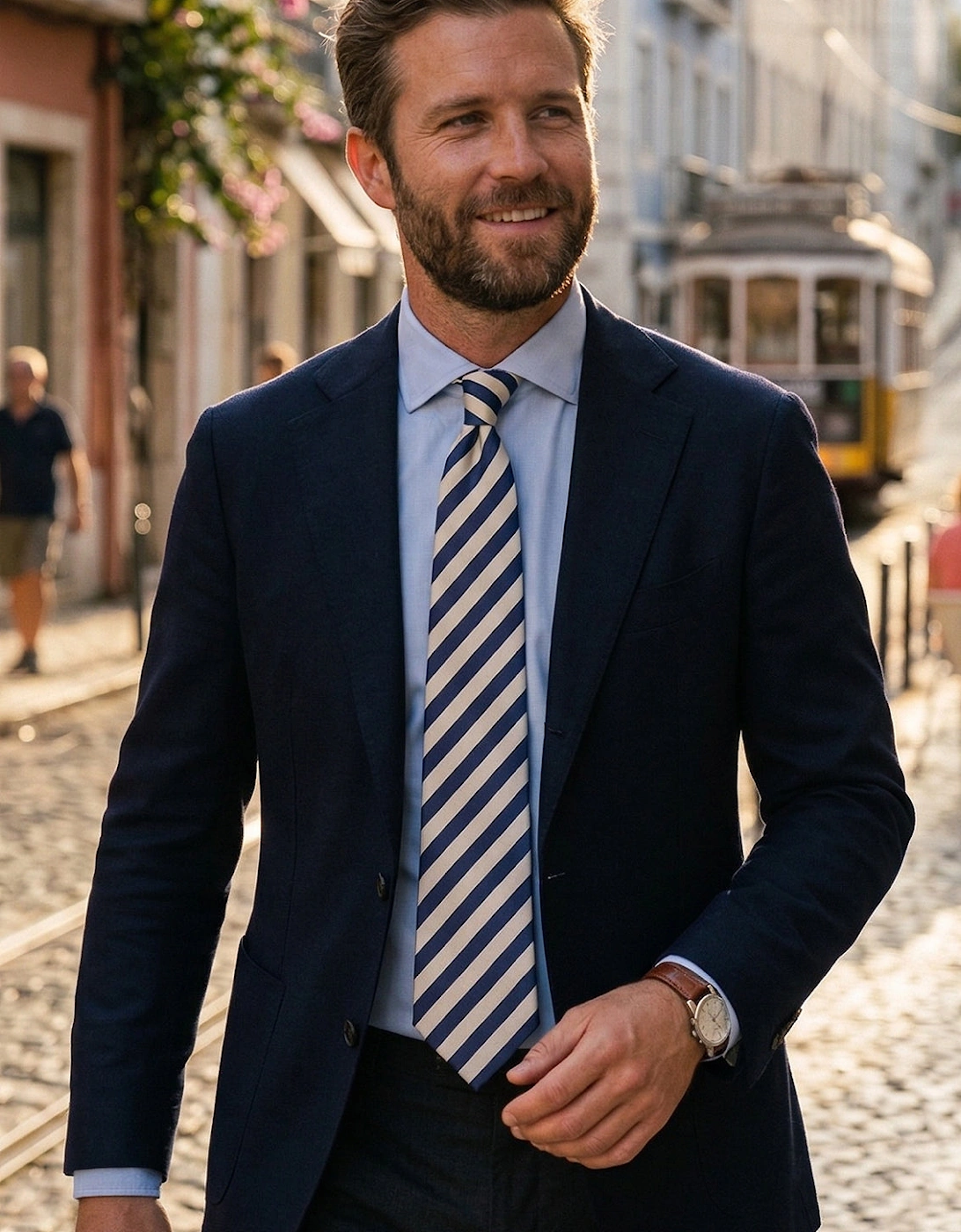 Rory Navy Tie