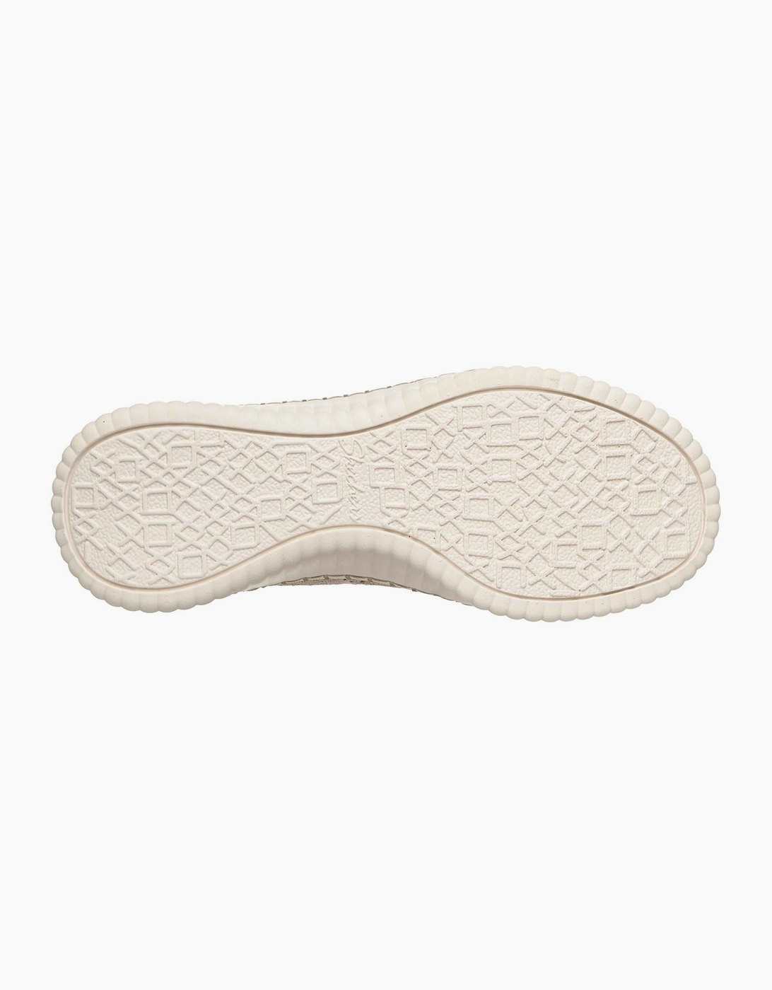 Skechers Wilshire Boulevard Polyester Women's Taupe Trainers