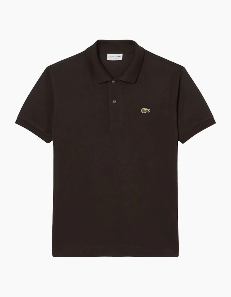 Lacoste Classic Fit Polo Shirt Brown